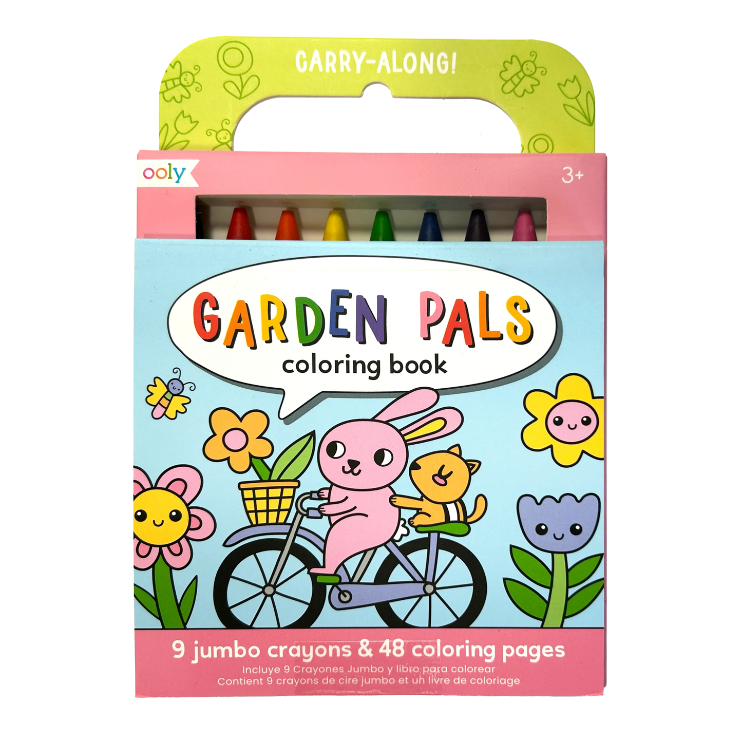 Carry-Along: Coloring Book Set | Garden Pals