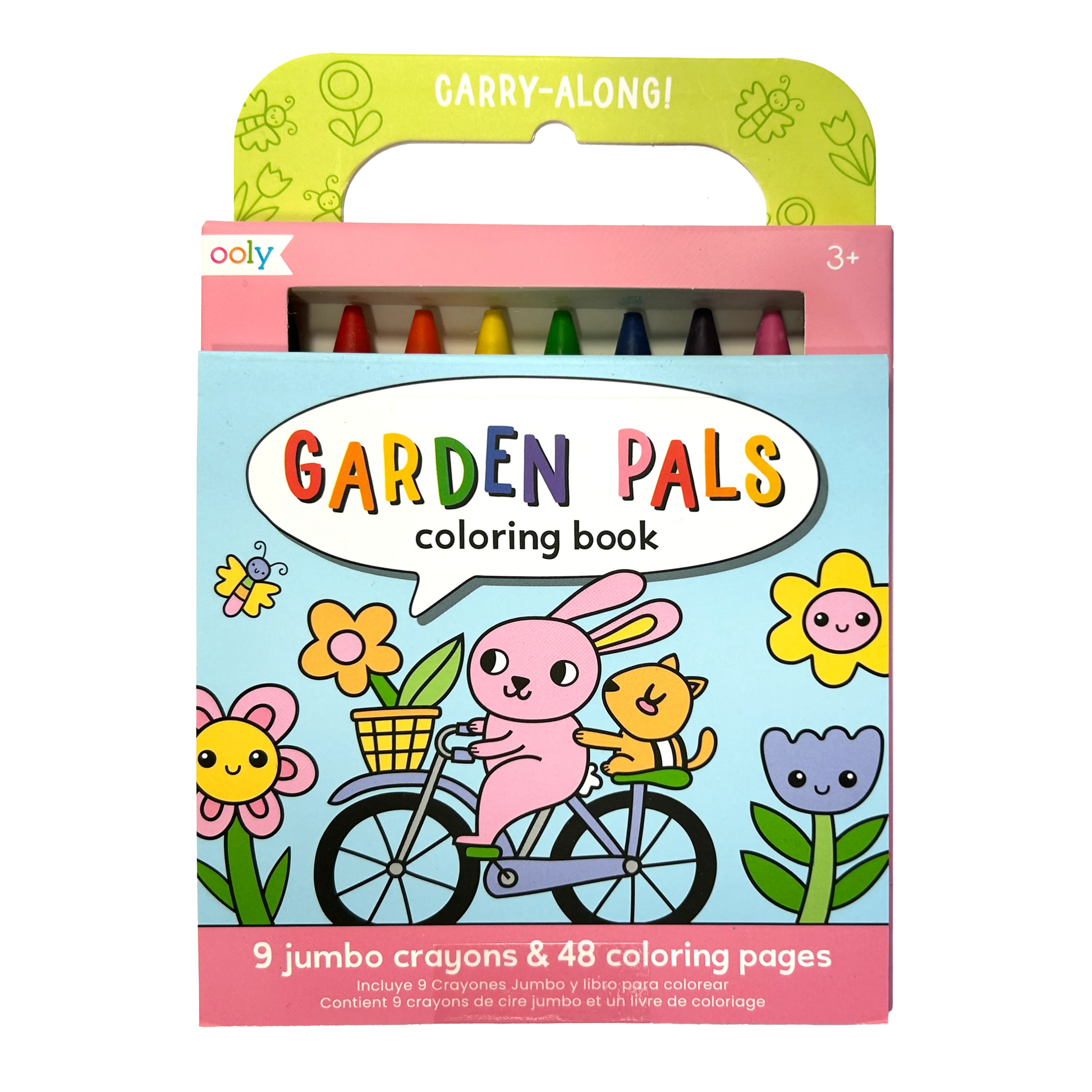 Carry-Along: Coloring Book Set | Garden Pals