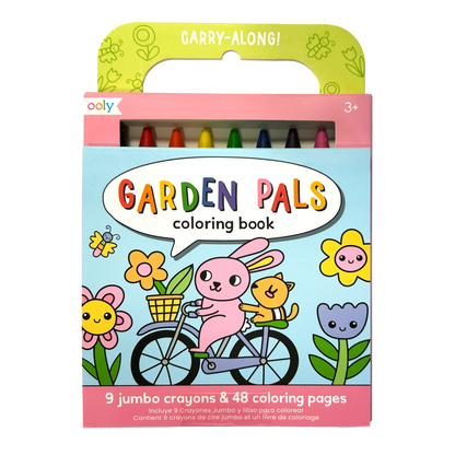 Carry-Along: Coloring Book Set | Garden Pals
