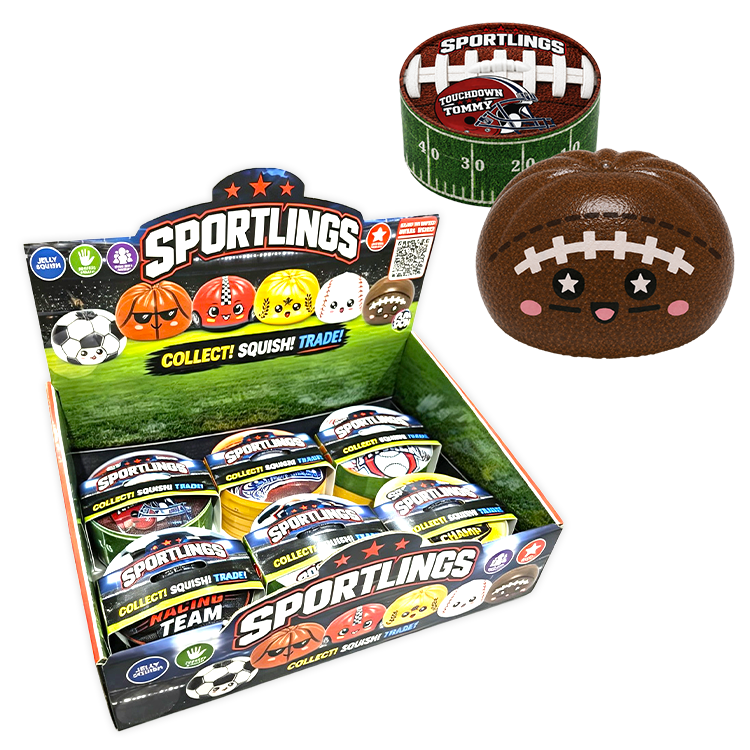 Fun Doh Sports Dumpling Squishy | Assorted