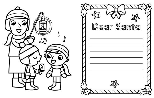 My Busy Christmas Coloring Book