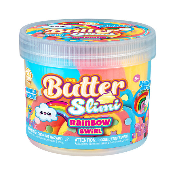 Butter Slimi | Rainbow Swirl