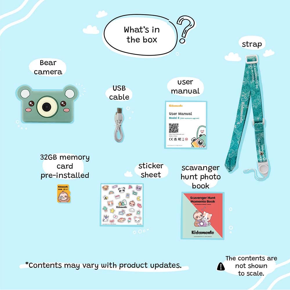 Mikayo the Bear | Kids Digital Camera