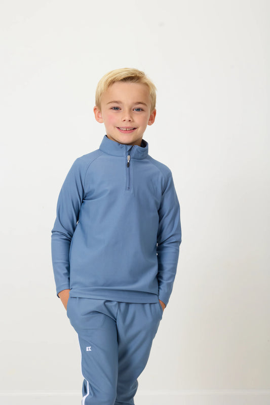 Slate Half Zip