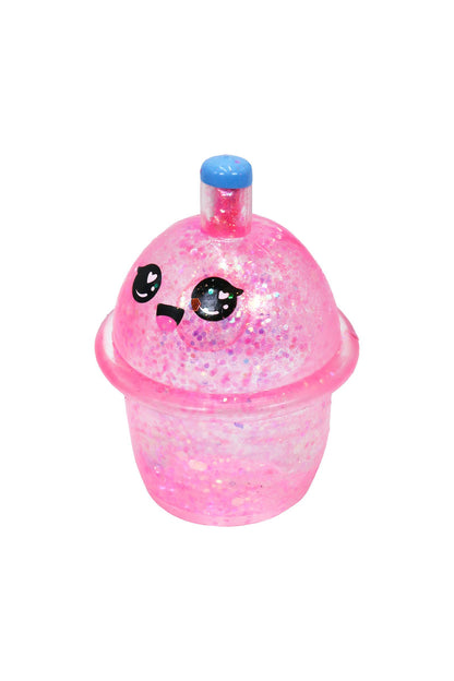 Boba Glittery Squishy