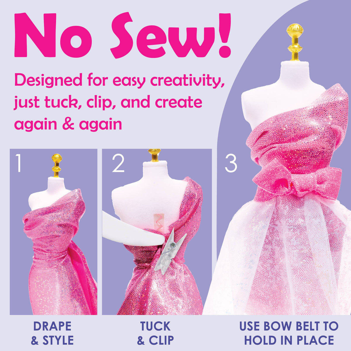 Designed By You Glam | Fashion Design Studio Craft Kit