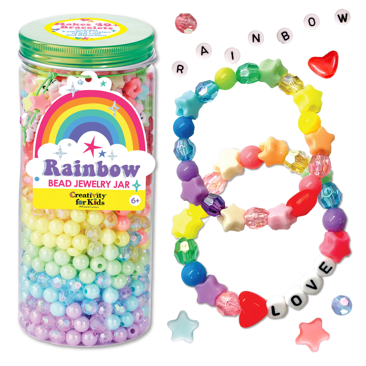 Bead Jewelry Jars | Assorted