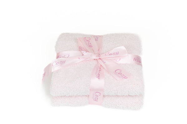 Cozy Baby Receiving Blanket | Pink