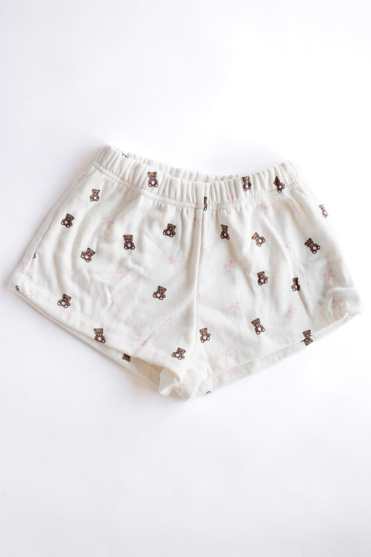 All Over Print Sweat Short | Teddy Bows