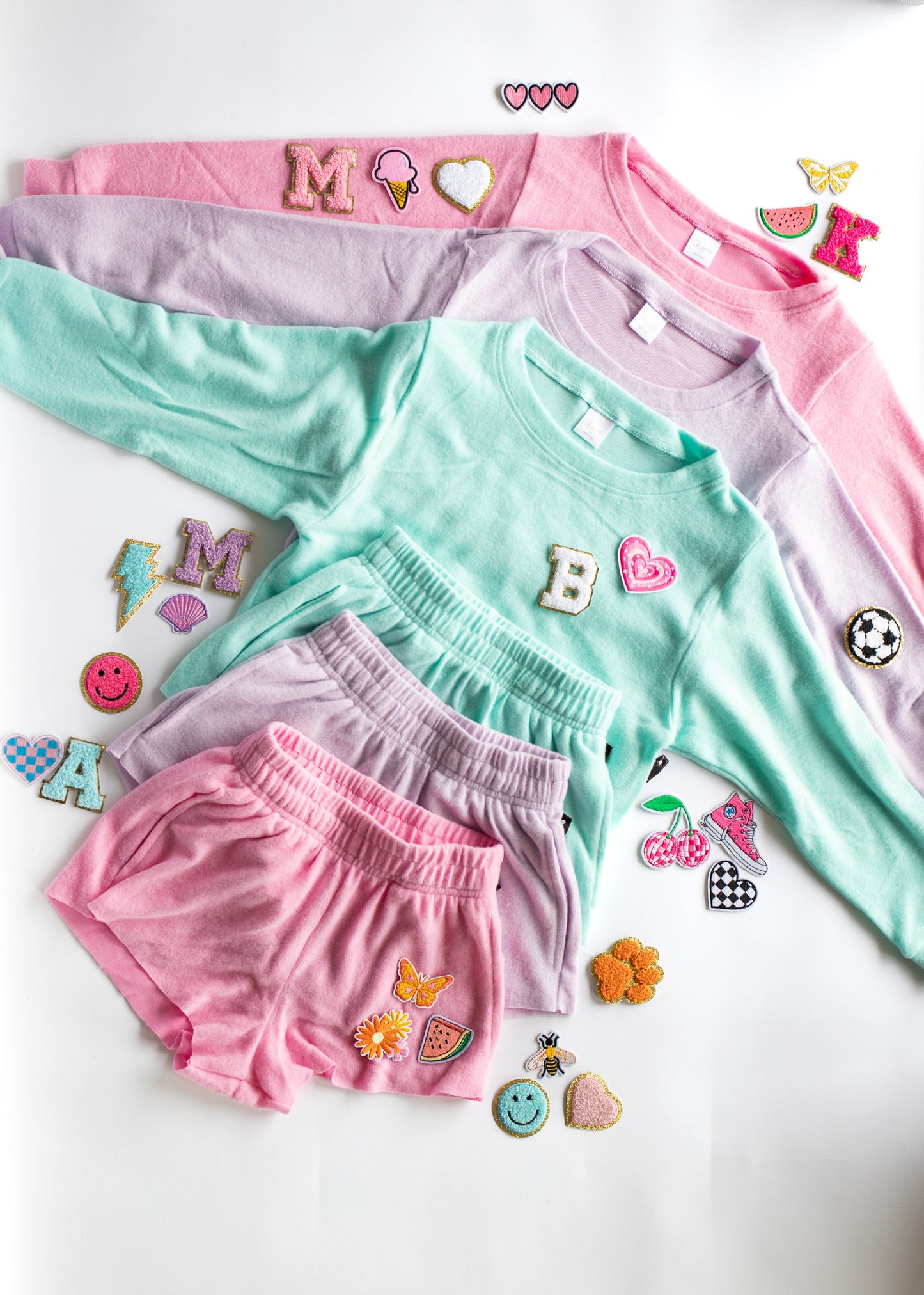 Spring Custom Crewneck Patch Set!