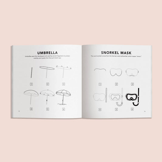 Summer Things: How to Draw Books for Kids