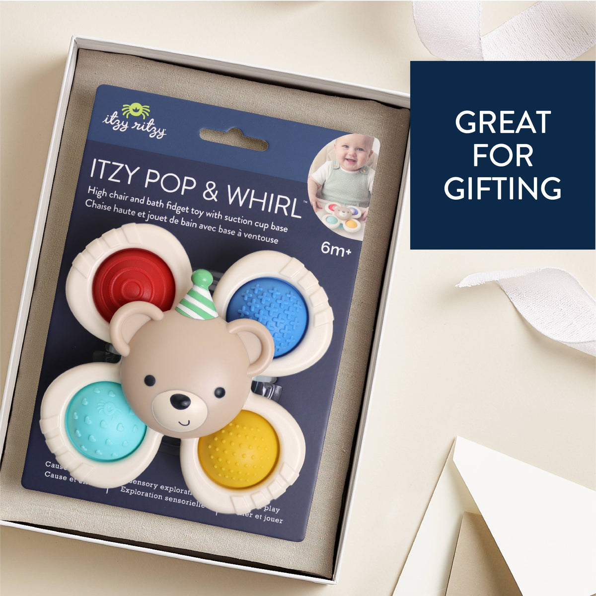 Itzy Pop & Whirl™ Circus | Bath, Travel, & Mealtime Toy