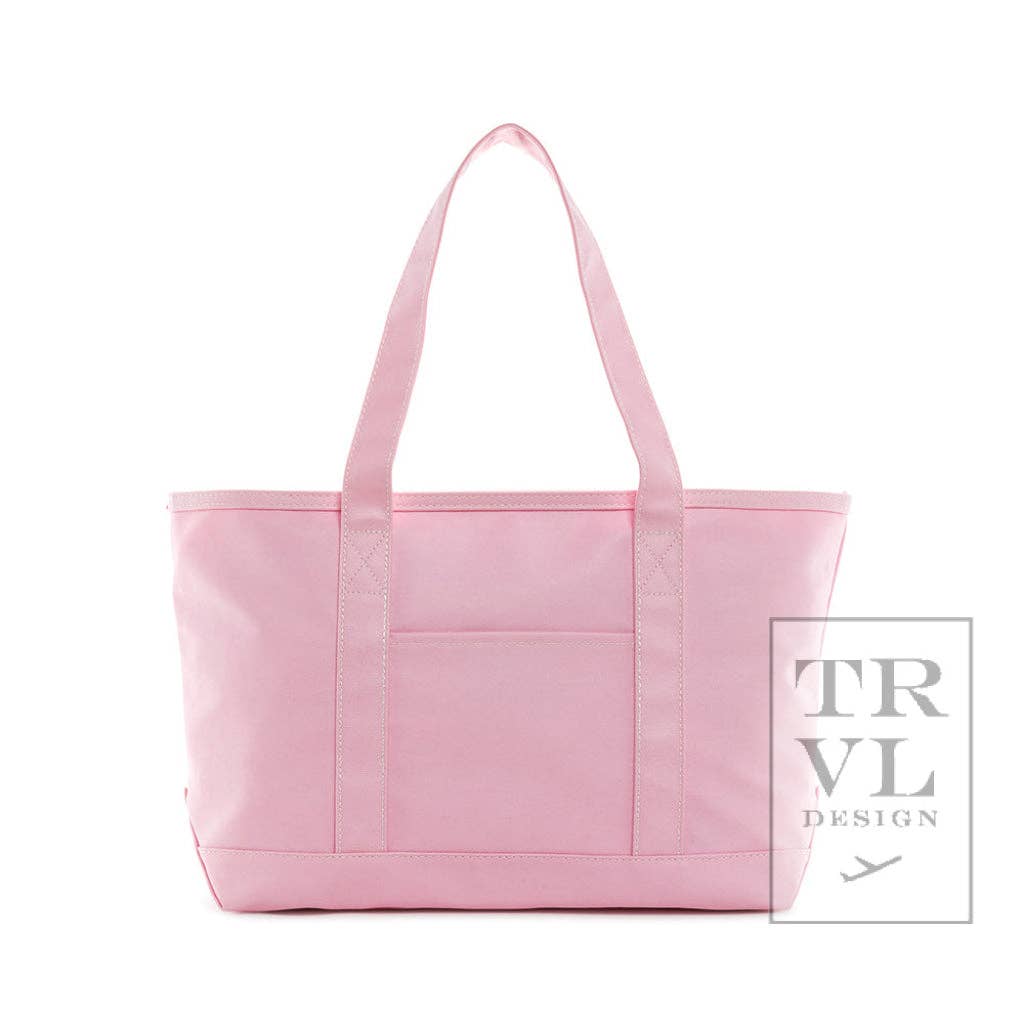 Medium Coated Canvas Tote | Midi Peony