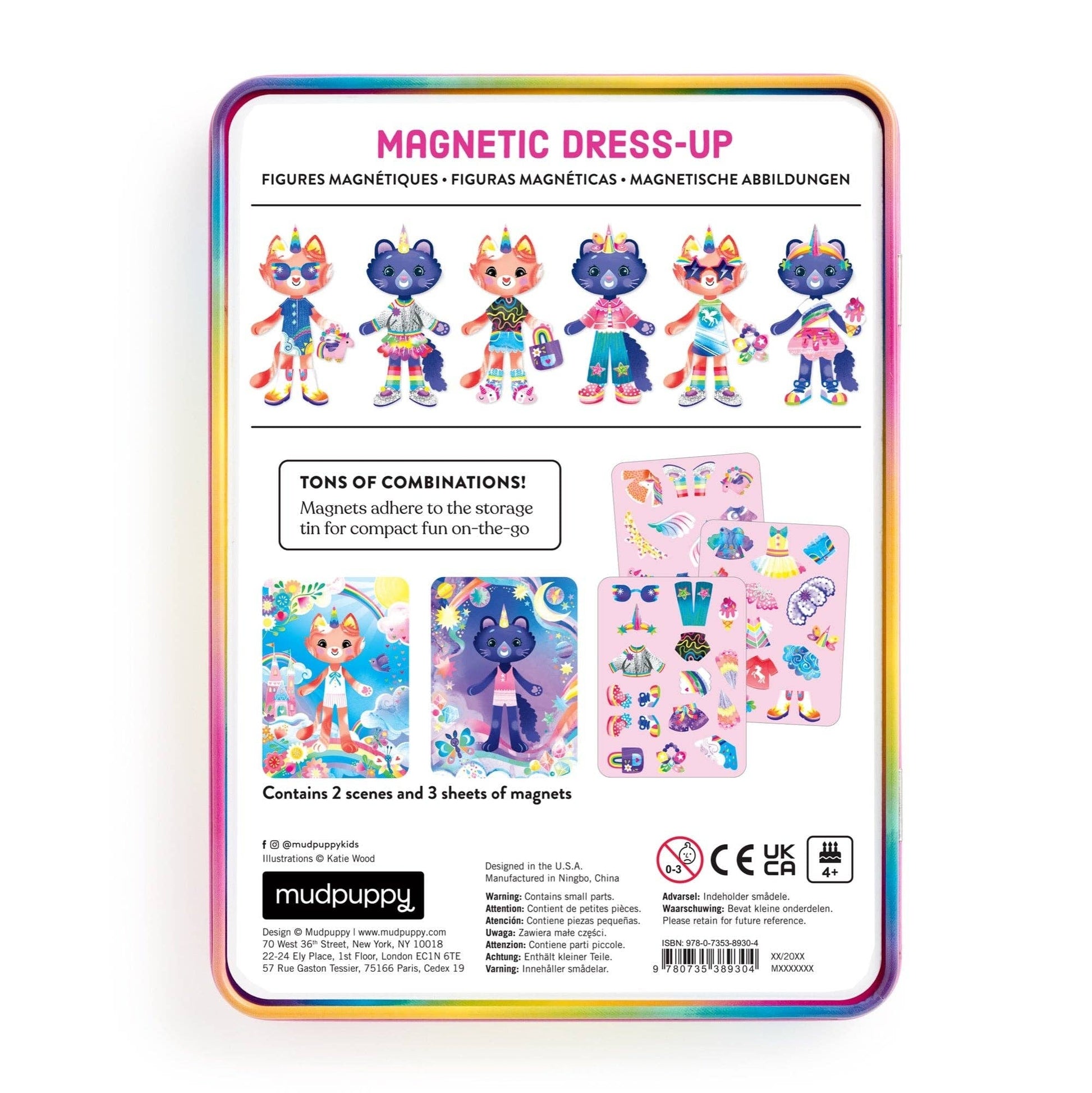 Cat-icorn Magnetic Dress-up Play Set