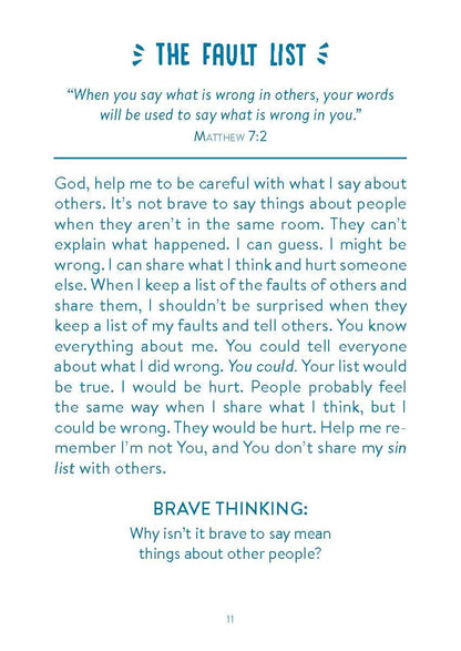 3-Minute Prayers for Brave Boys