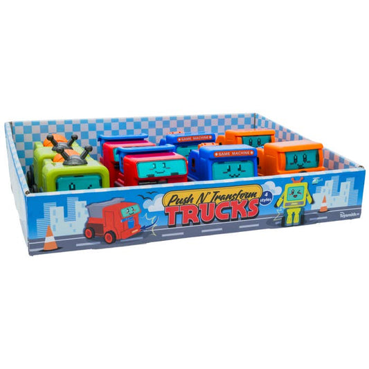 Toysmith Push N' Transform Trucks