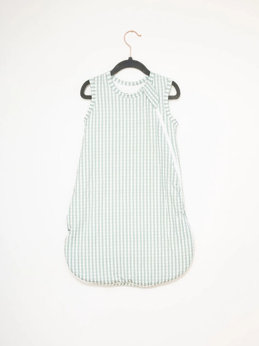 A+ Sleep Bag | Sage Gingham