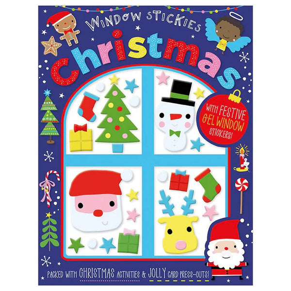 Christmas Window Stickers Activity Book