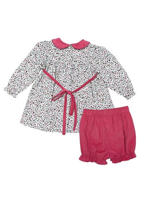 Isabella Collared Bloomer Set