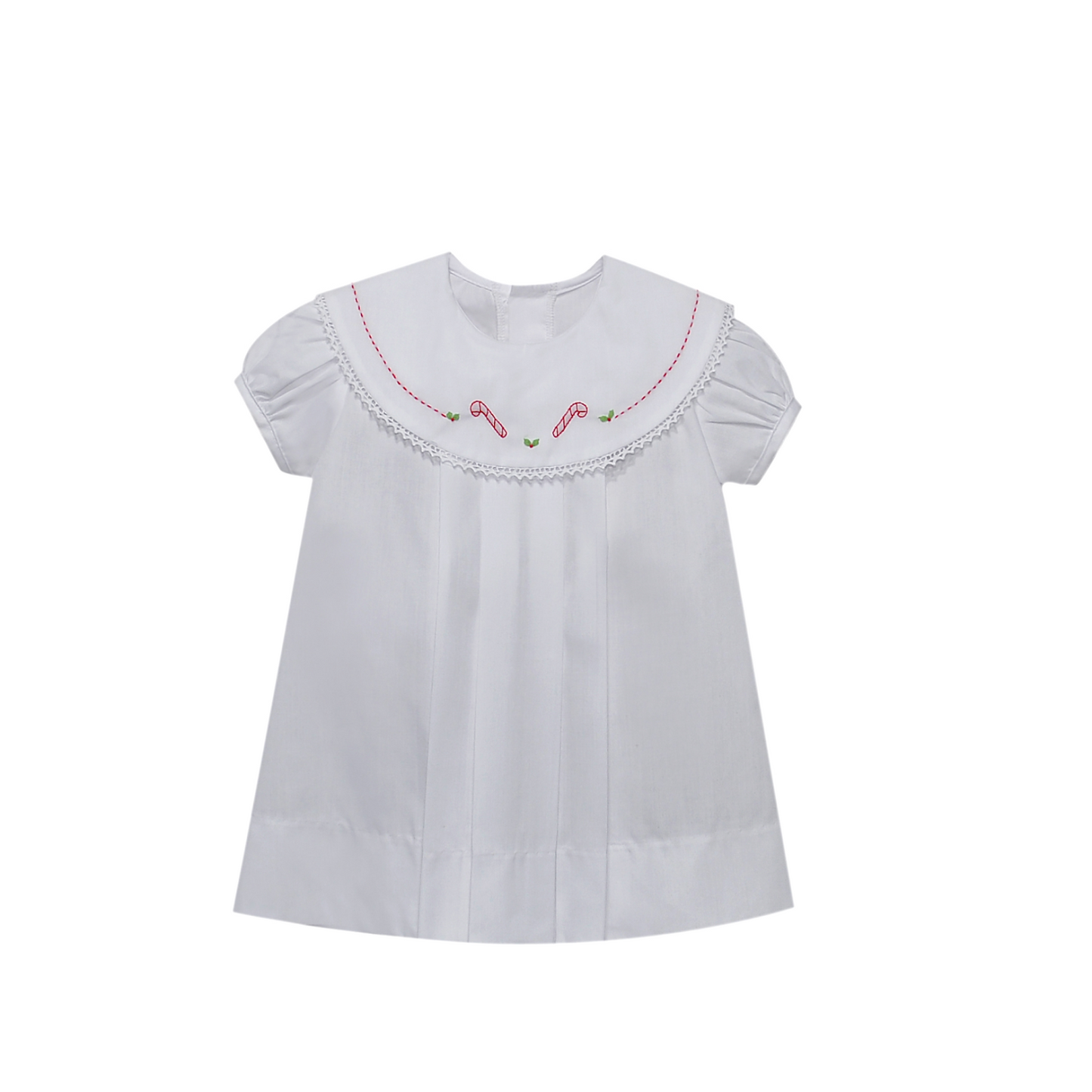 White Bailey Dress | Candy Cane