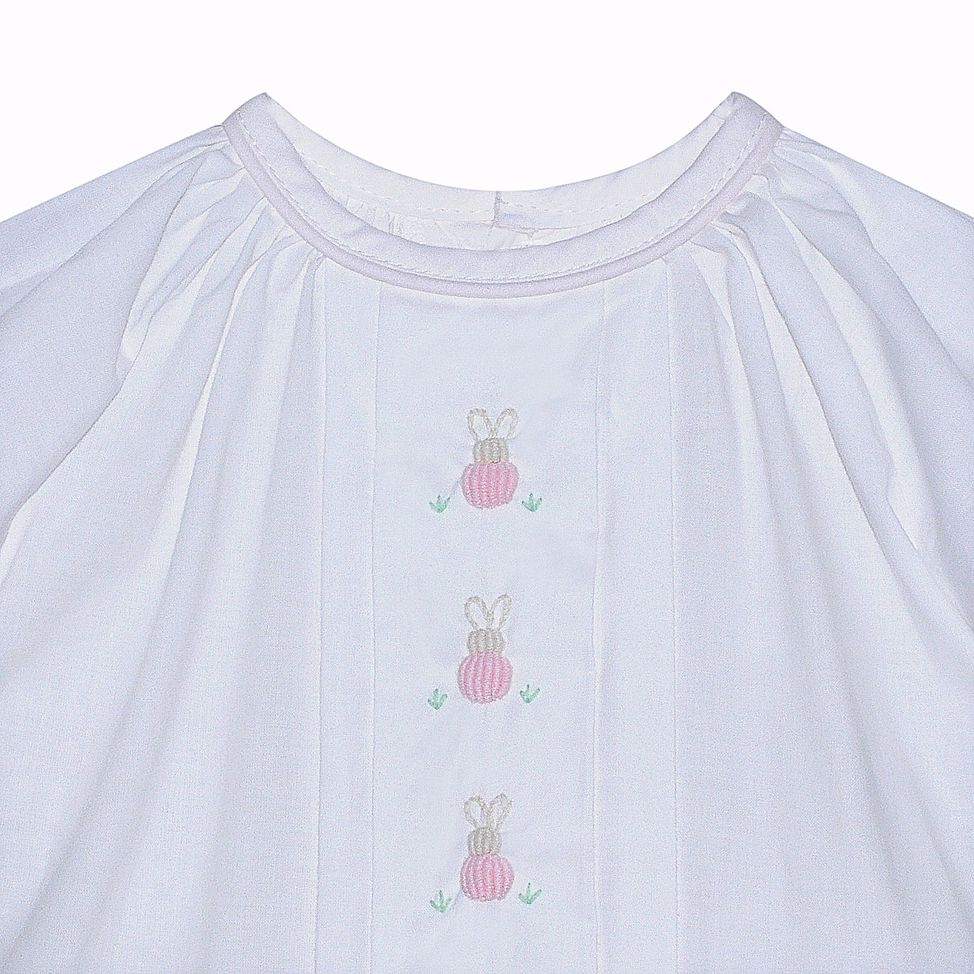 White Hanan Girl Daygown | Bunnies