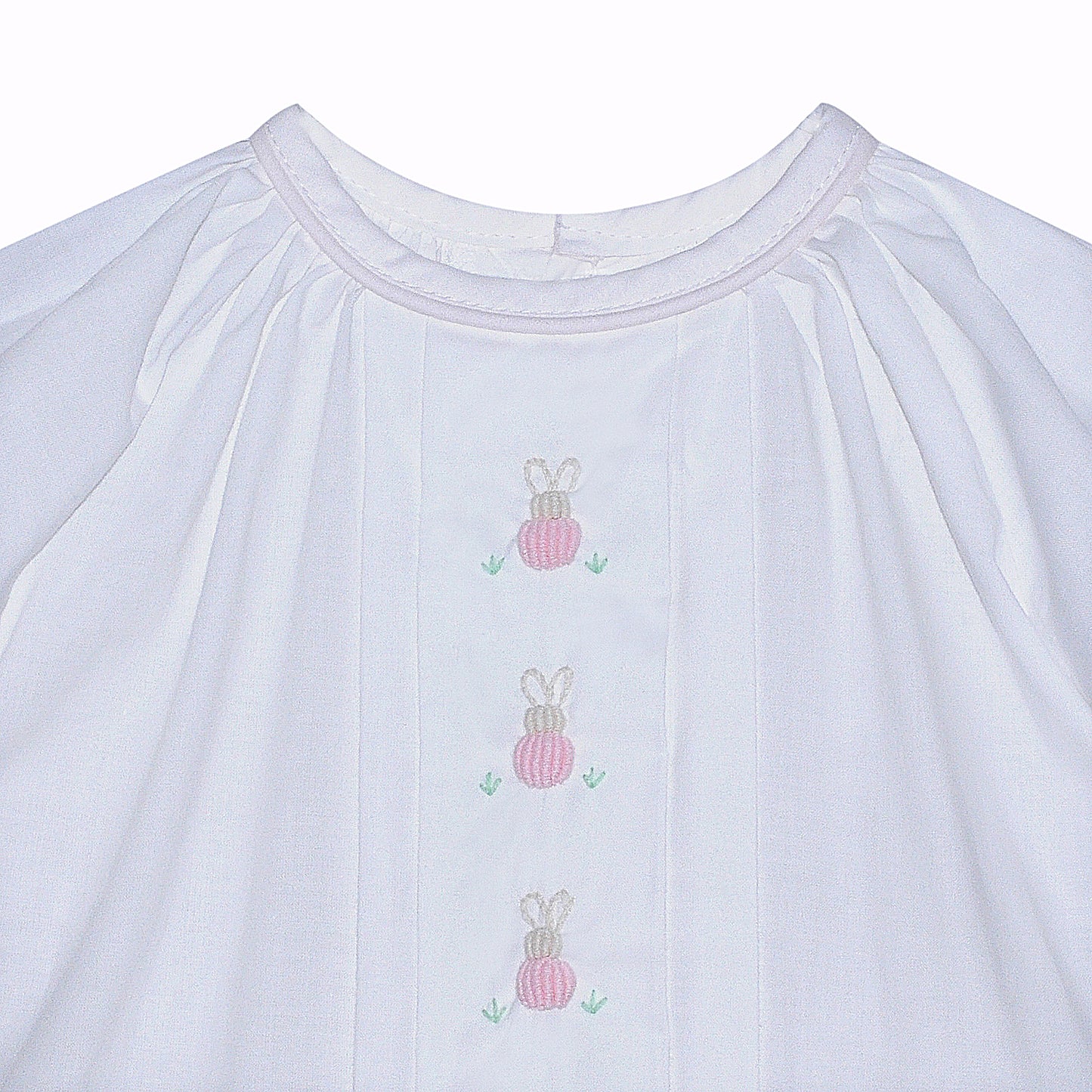 White Hanan Girl Daygown | Bunnies