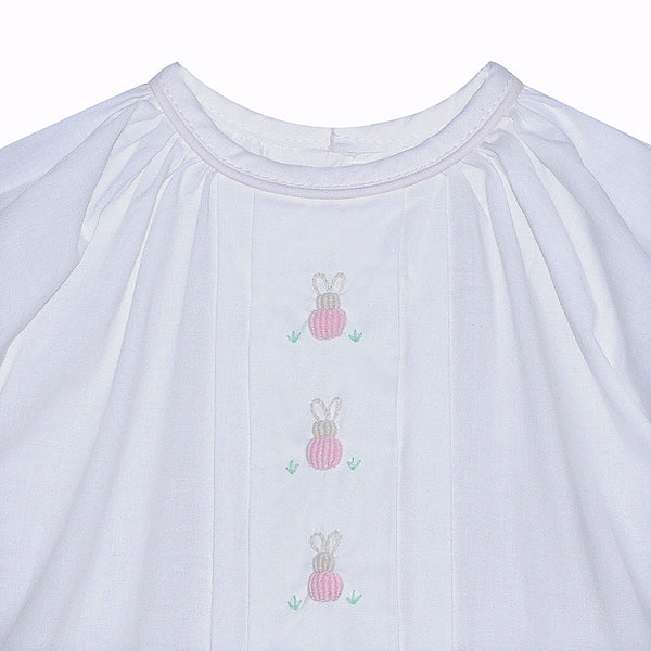 White Hanan Girl Daygown | Bunnies