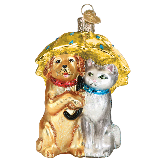 Raining Cats & Dogs Ornament