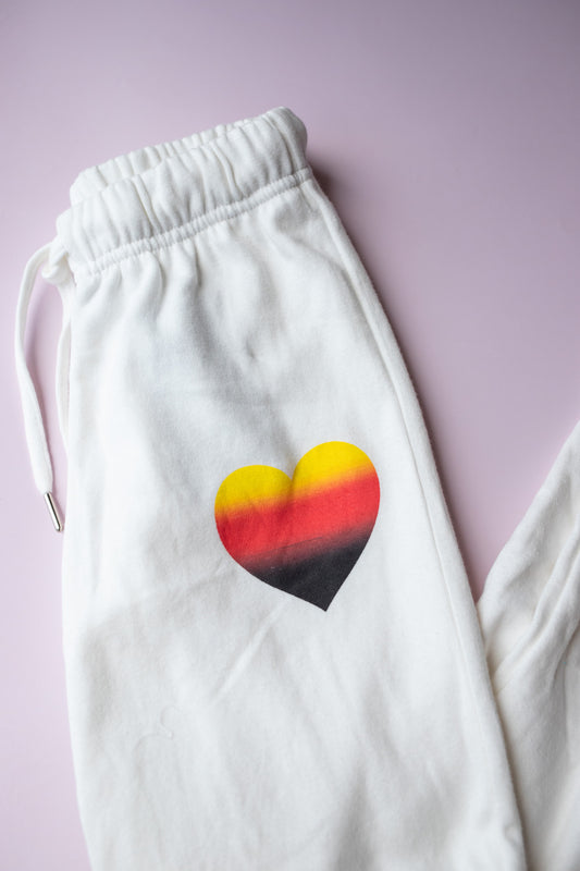 Heart Sweatpant | Off White