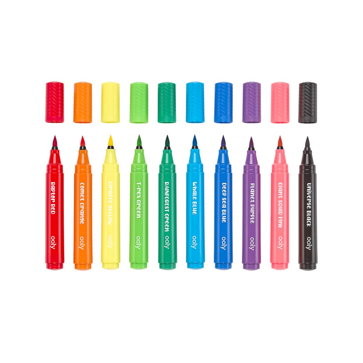 Big Bright Brush Markers | Set of 10