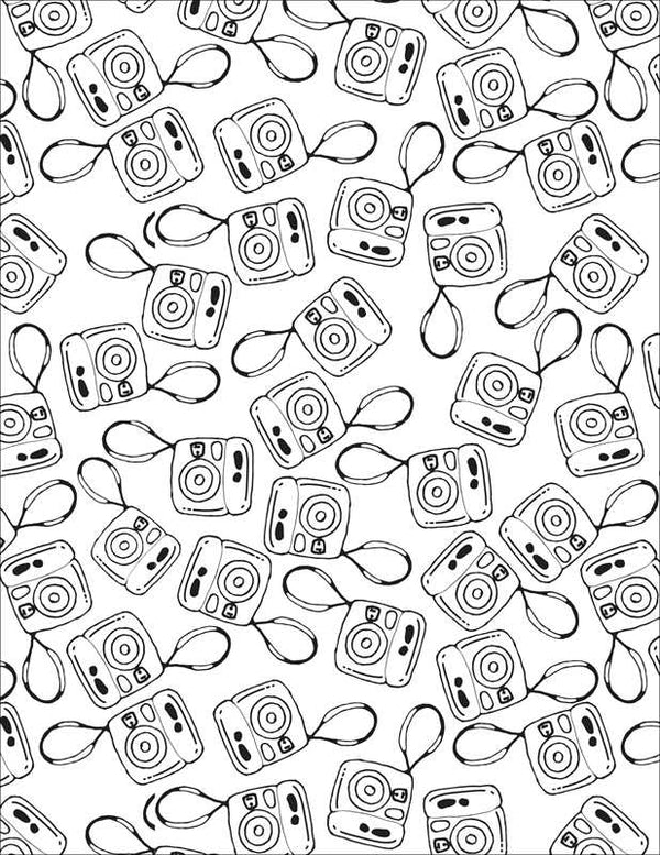 Kaleidoscope Coloring: Neon