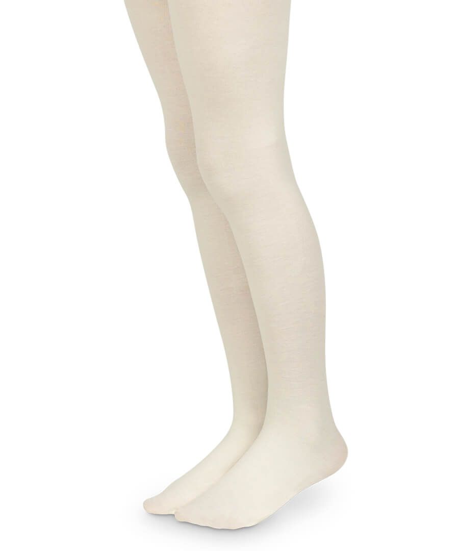 Jefferies Socks Smooth Microfiber Tights | Ivory