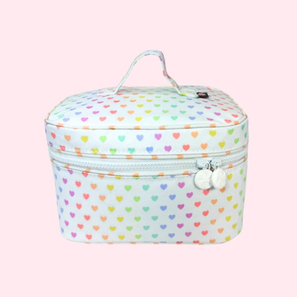 Wipeable Sweetheart Train Case