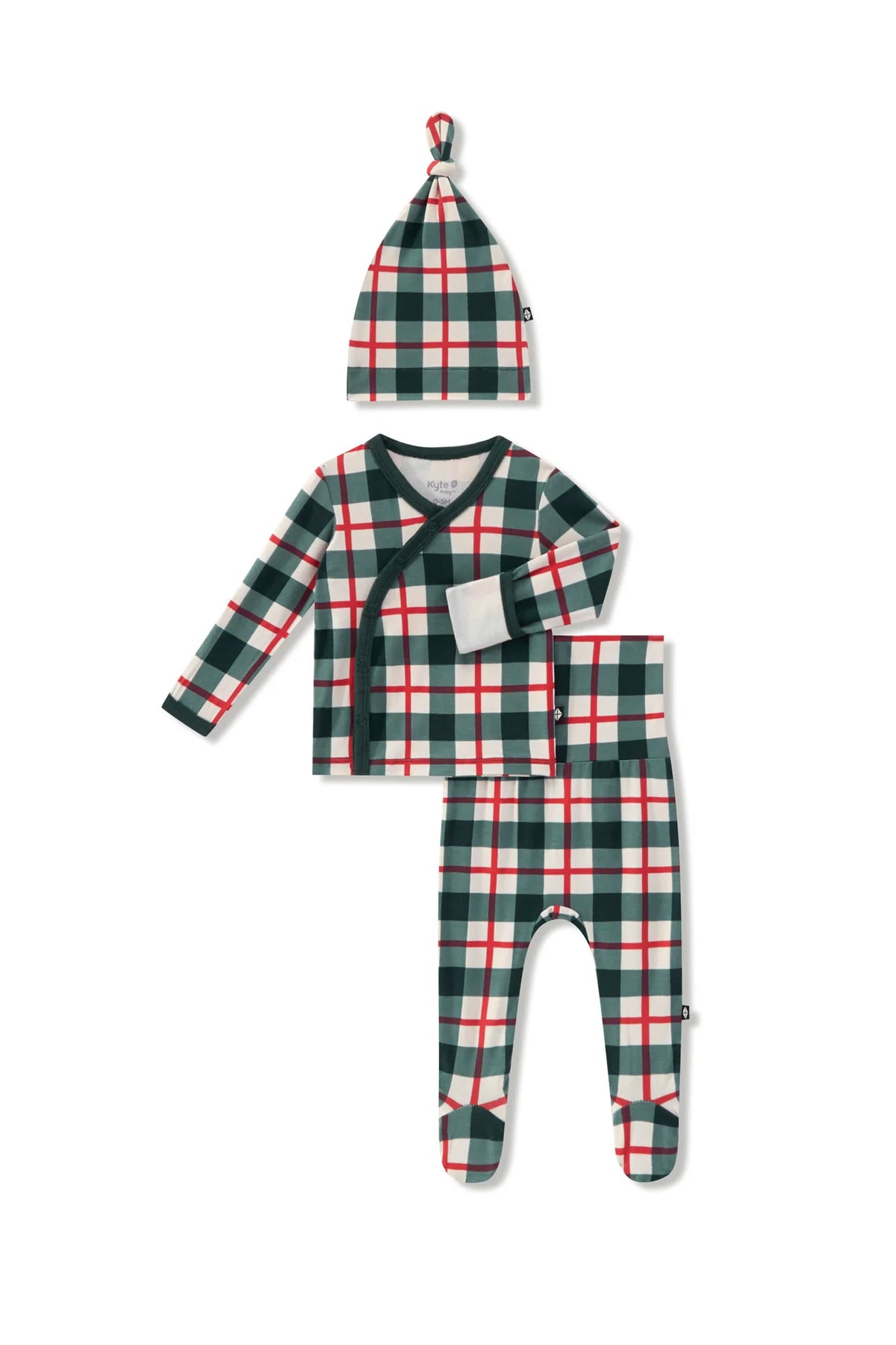 Take Me Home Set w Cap | Holiday Plaid