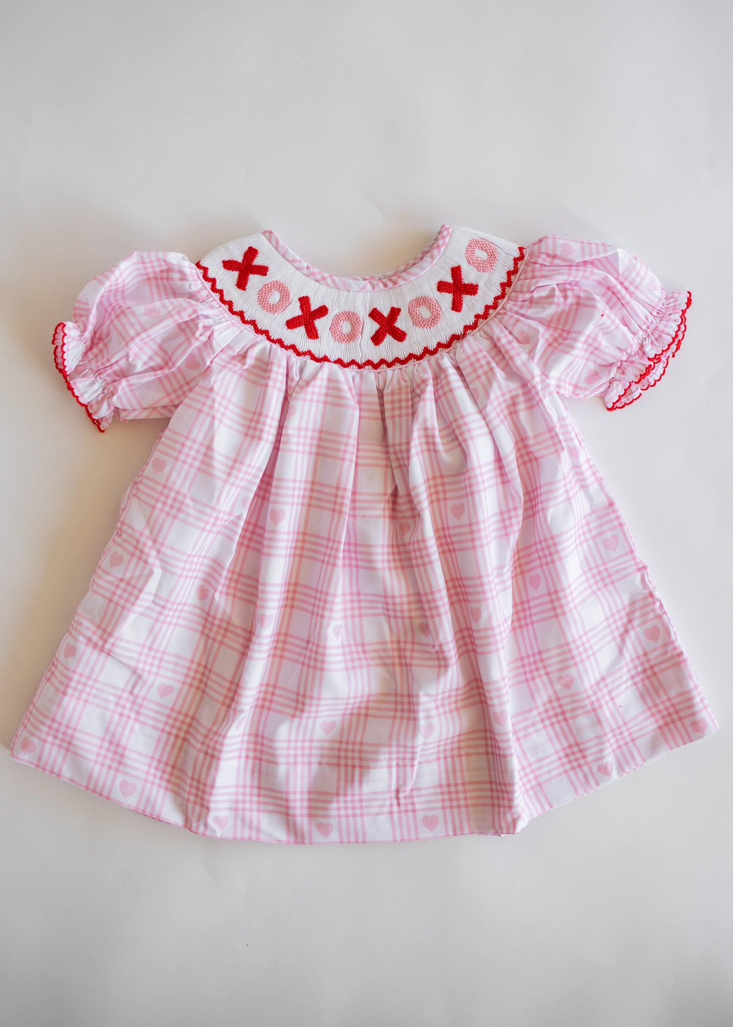 XOXO Girl's Smocked Bishop Dress