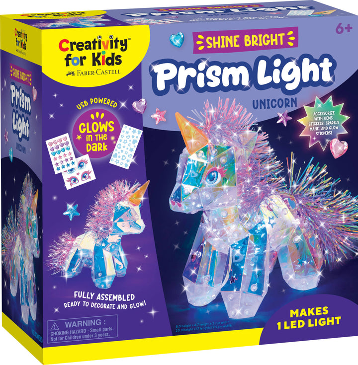 Shine Bright Prism Light | Unicorn Night Light Craft Kit
