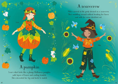 Little Sticker Dolly Dressing Halloween | Usborne