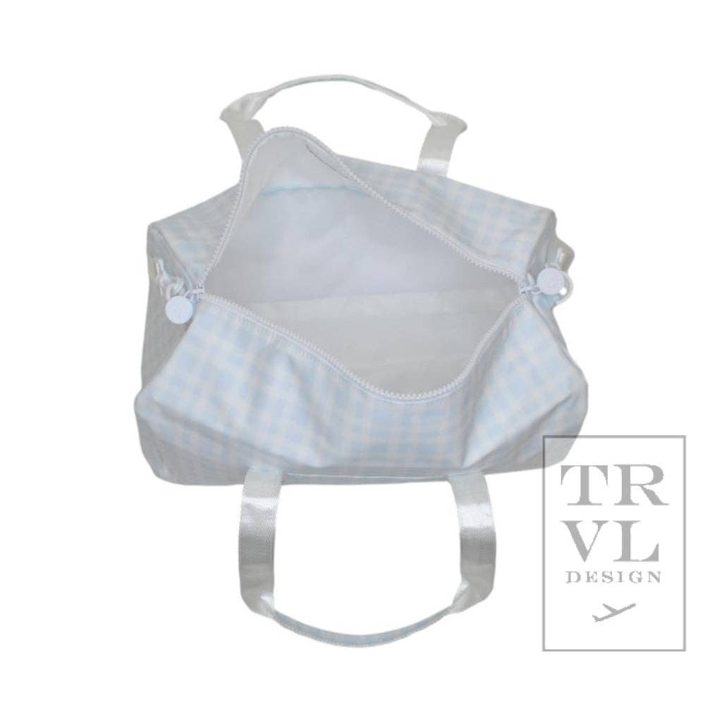 Weekender Duffle | Pimlico Plaid Blue