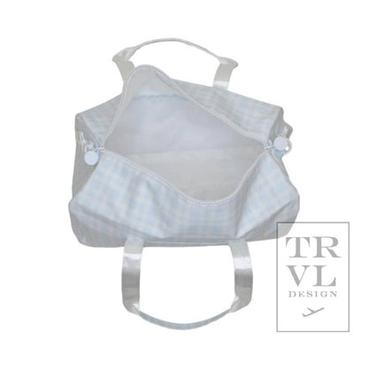 Weekender Duffle | Pimlico Plaid Blue