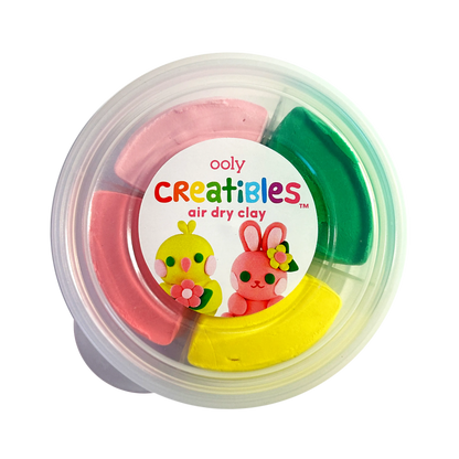 Creatibles Air Dry Clay Kit - Garden Pals BFFs