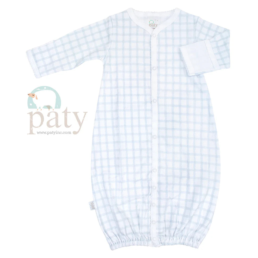 Pima Gingham Converter | Blue