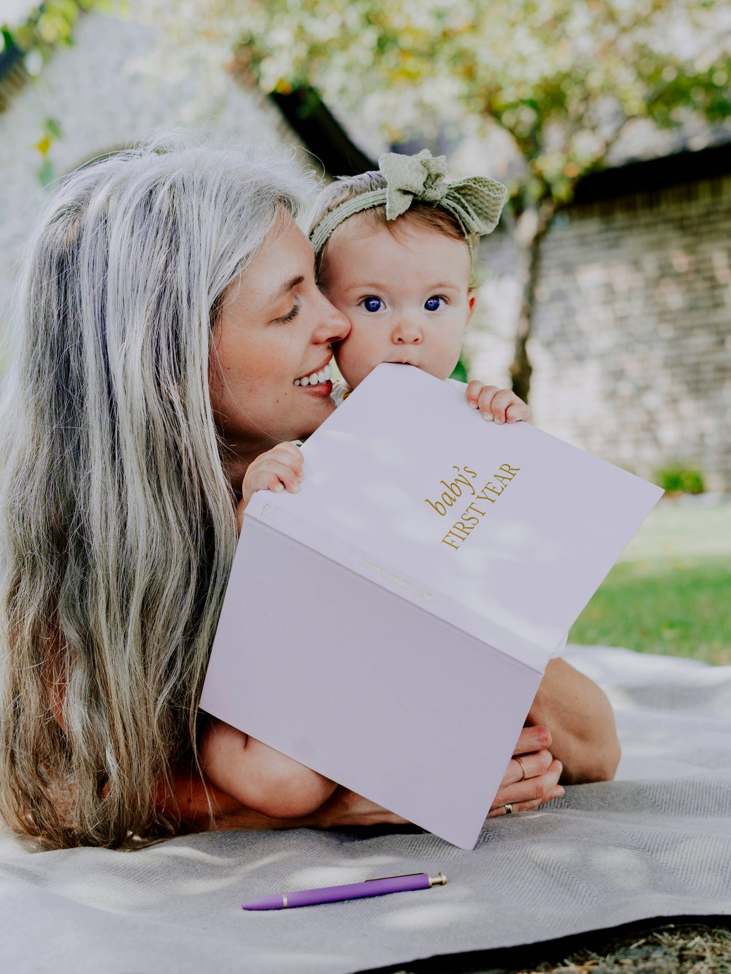 Baby's First Year Memory Book | Lilac