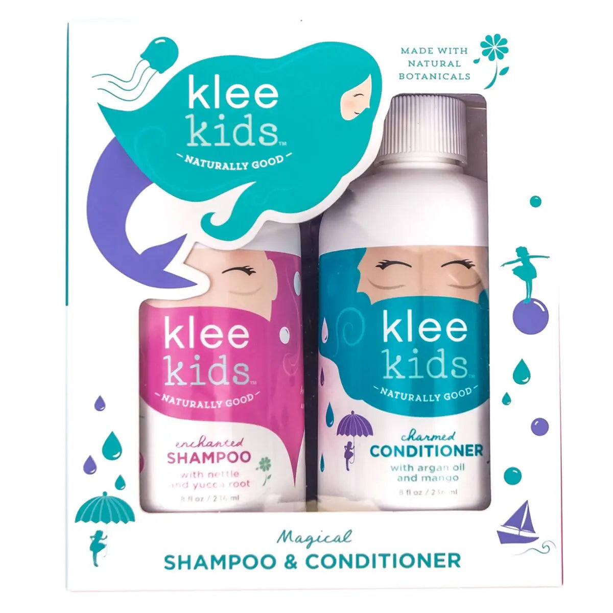 Klee Kids Enchanted Shampoo & Charmed Conditioner Set