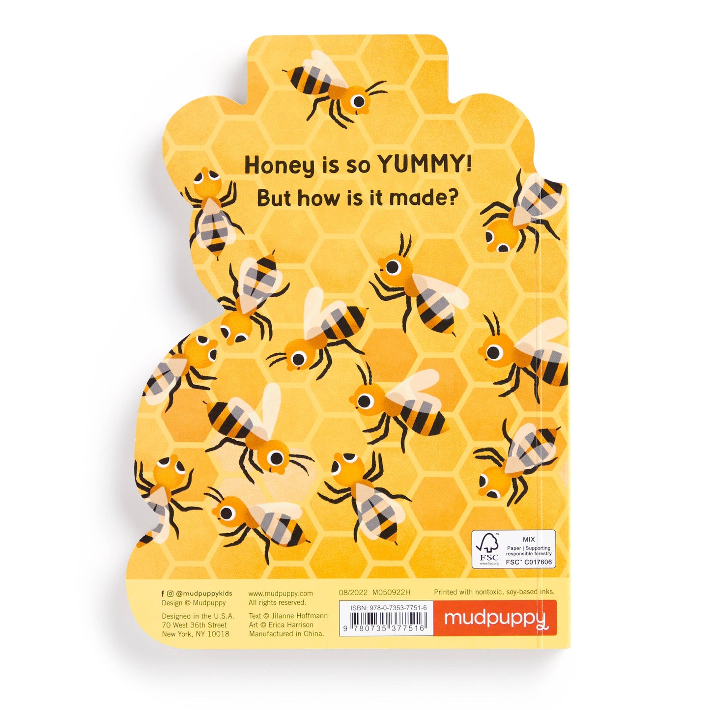 The Honey Bear Hive Shaped Board Book