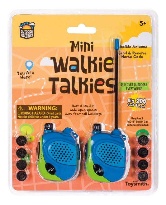 Outdoor Discovery Mini Walkie Talkie | Set of 2