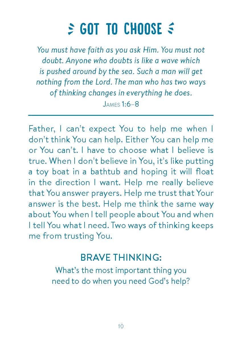 3-Minute Prayers for Brave Boys