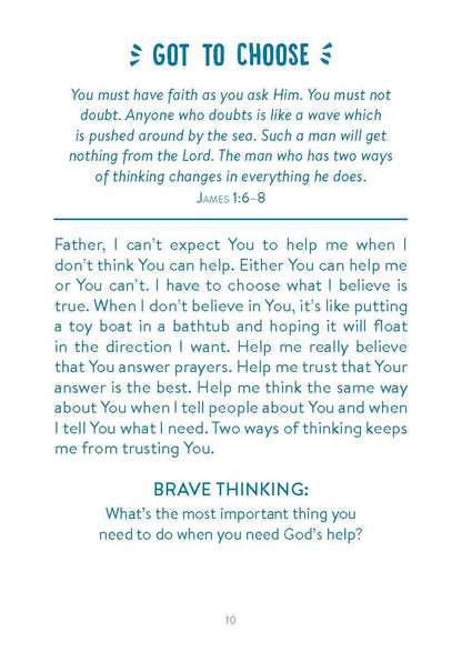 3-Minute Prayers for Brave Boys