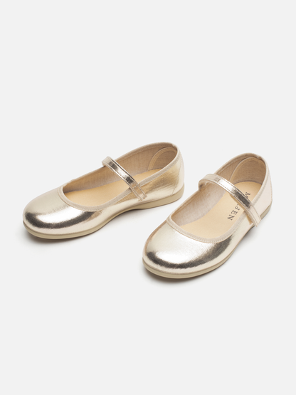Mila Ballet Flat | Gold