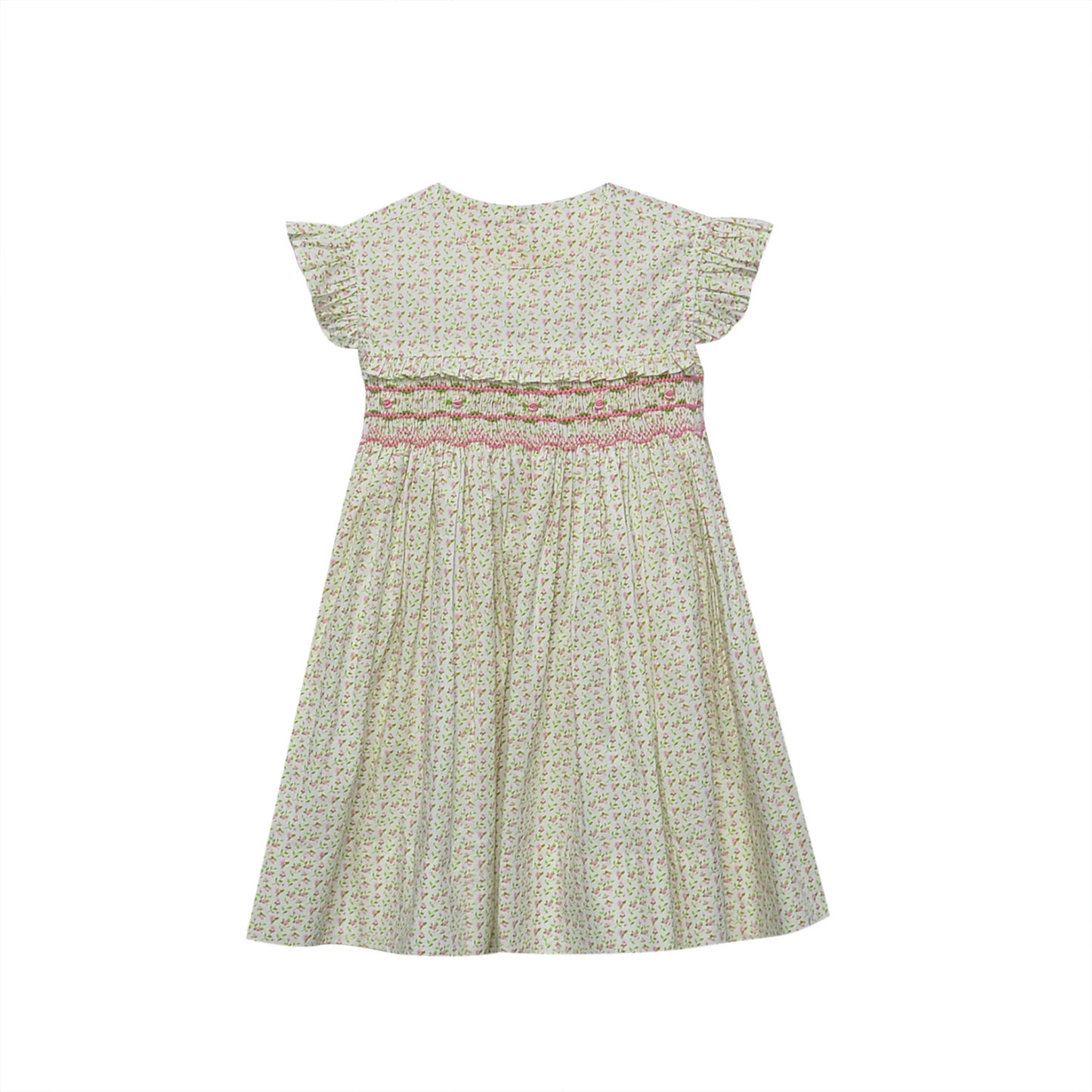 Pink Flower Juliette Dress-Garden Keepsake