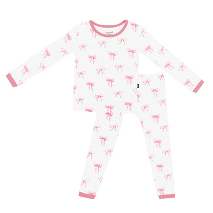 Kyte Baby Toddler Pajama Set | Bow